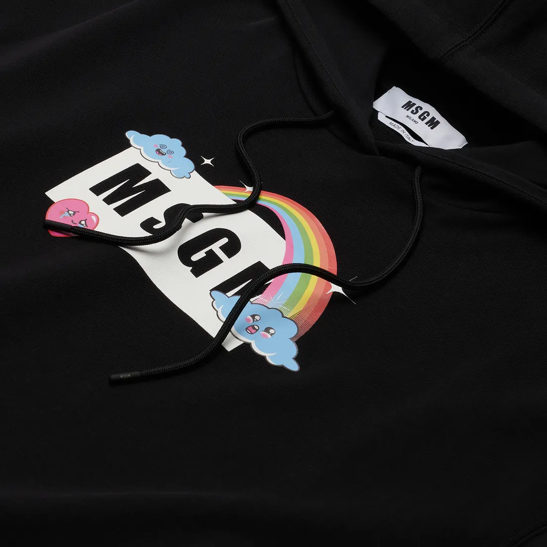 MSGM Женская толстовка Cute Logo Box Hoodie