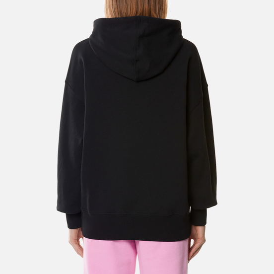 Женская толстовка MSGM Cute Logo Box Hoodie Black