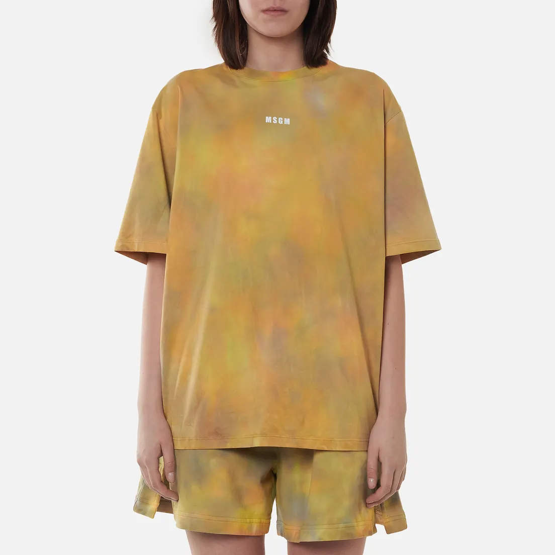 MSGM Женская футболка Tie Dye