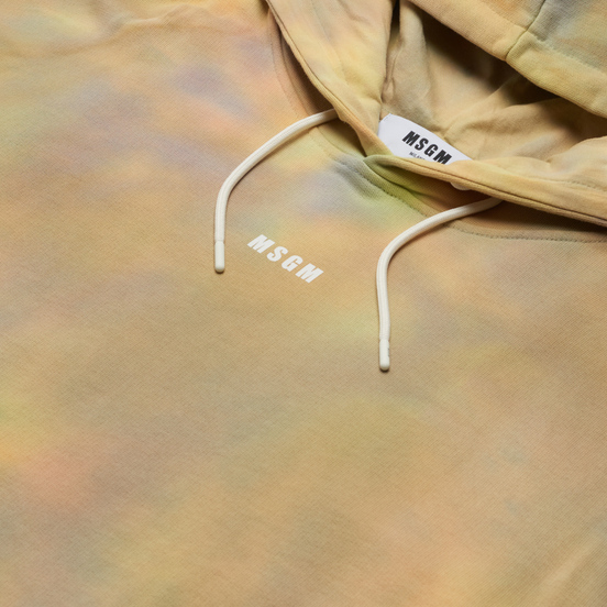 Женская толстовка MSGM Tie Dye Hoodie Multicolor
