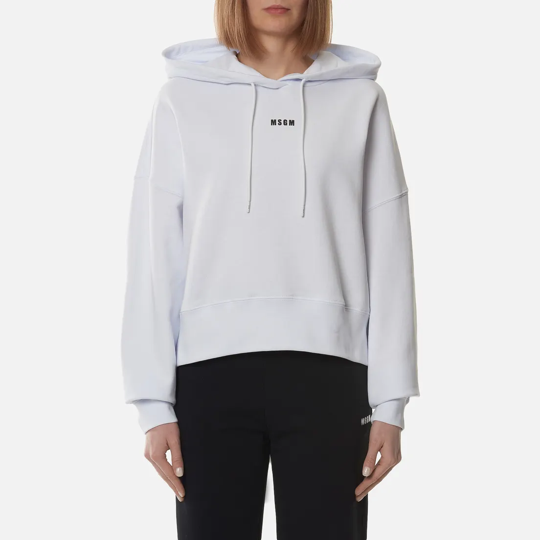 MSGM Женская толстовка Micrologo Hoodie