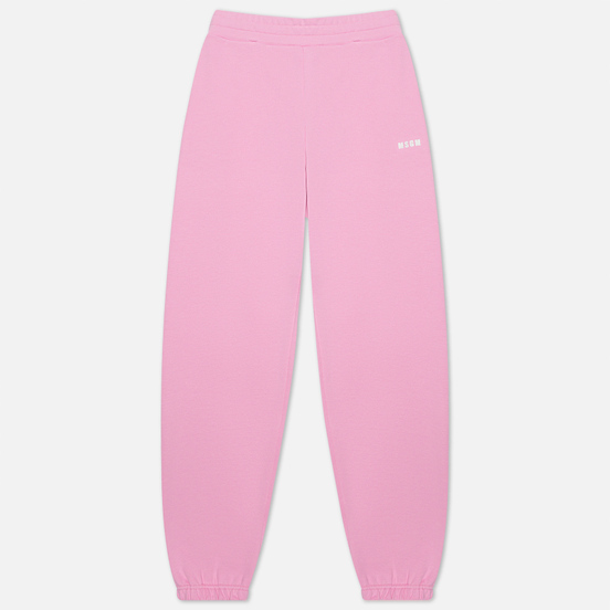 Женские брюки MSGM Micrologo Pink