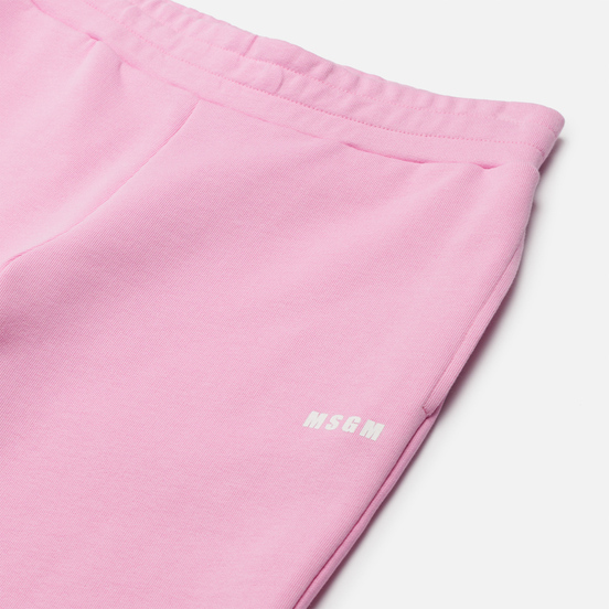 Женские брюки MSGM Micrologo Pink