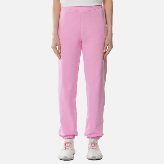 Женские брюки MSGM Micrologo Pink