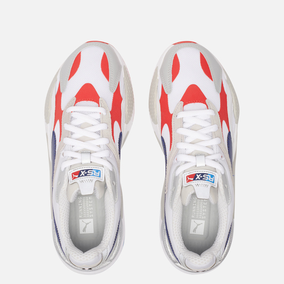 Мужские кроссовки Puma x BMW M Motorsport RS-X3 White/Gray Violet/Marina