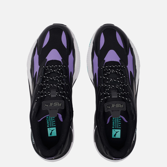 Мужские кроссовки Puma x Mercedes AMG Petronas Motorsport RS-X3 Black/Luminous Purple