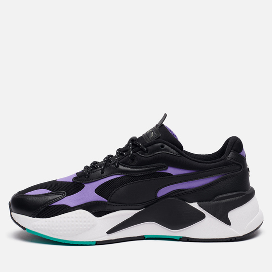 Мужские кроссовки Puma x Mercedes AMG Petronas Motorsport RS-X3 Black/Luminous Purple