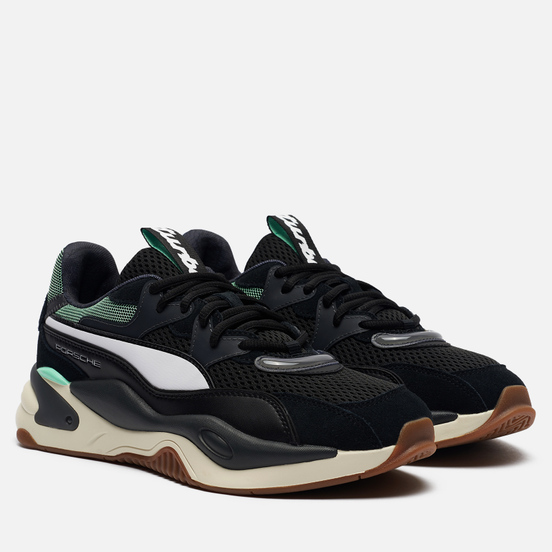 Мужские кроссовки Puma x Porsche Legacy RS-2K Black/White/Asphalt