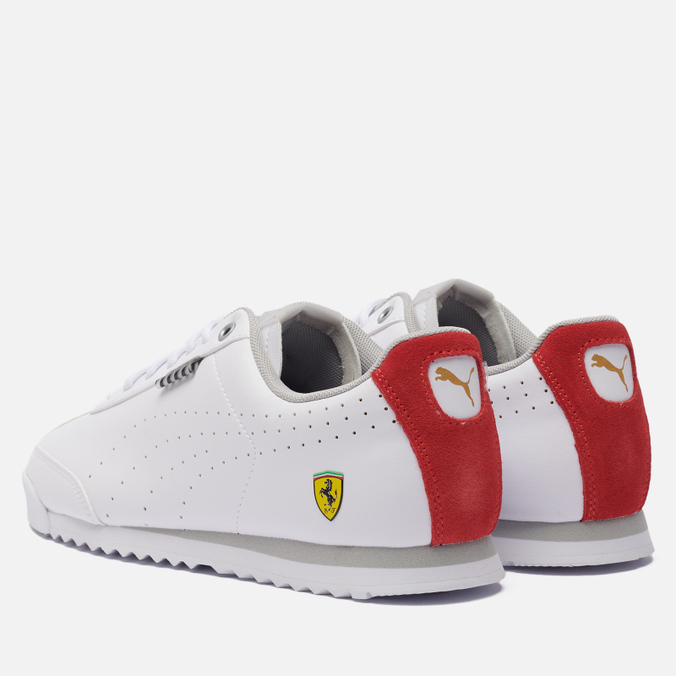 Мужские кроссовки Puma, цвет белый, размер 41 307032-02 x Scuderia Ferrari Roma Via Perforated Motorsport - фото 3