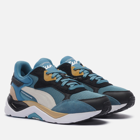 фото Мужские кроссовки puma x porsche legacy trc prevaze, цвет синий, размер 40.5 eu