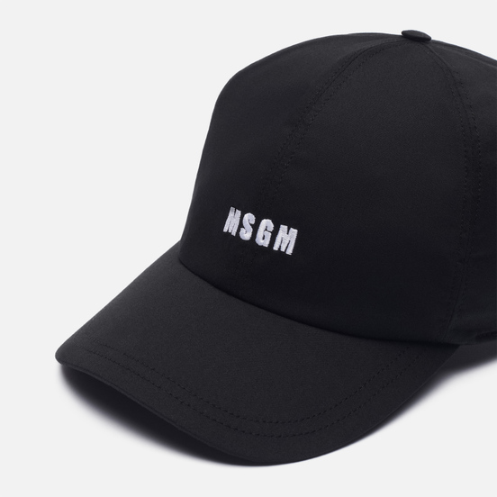 Кепка MSGM Micrologo Basic Black/White