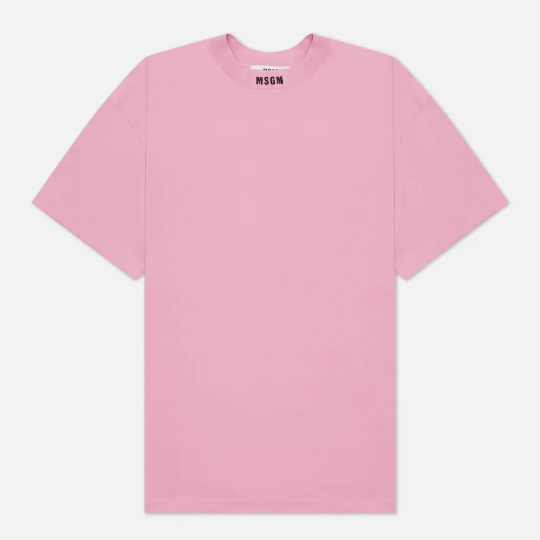 MSGM Мужская футболка Micrologo High Crew Neck