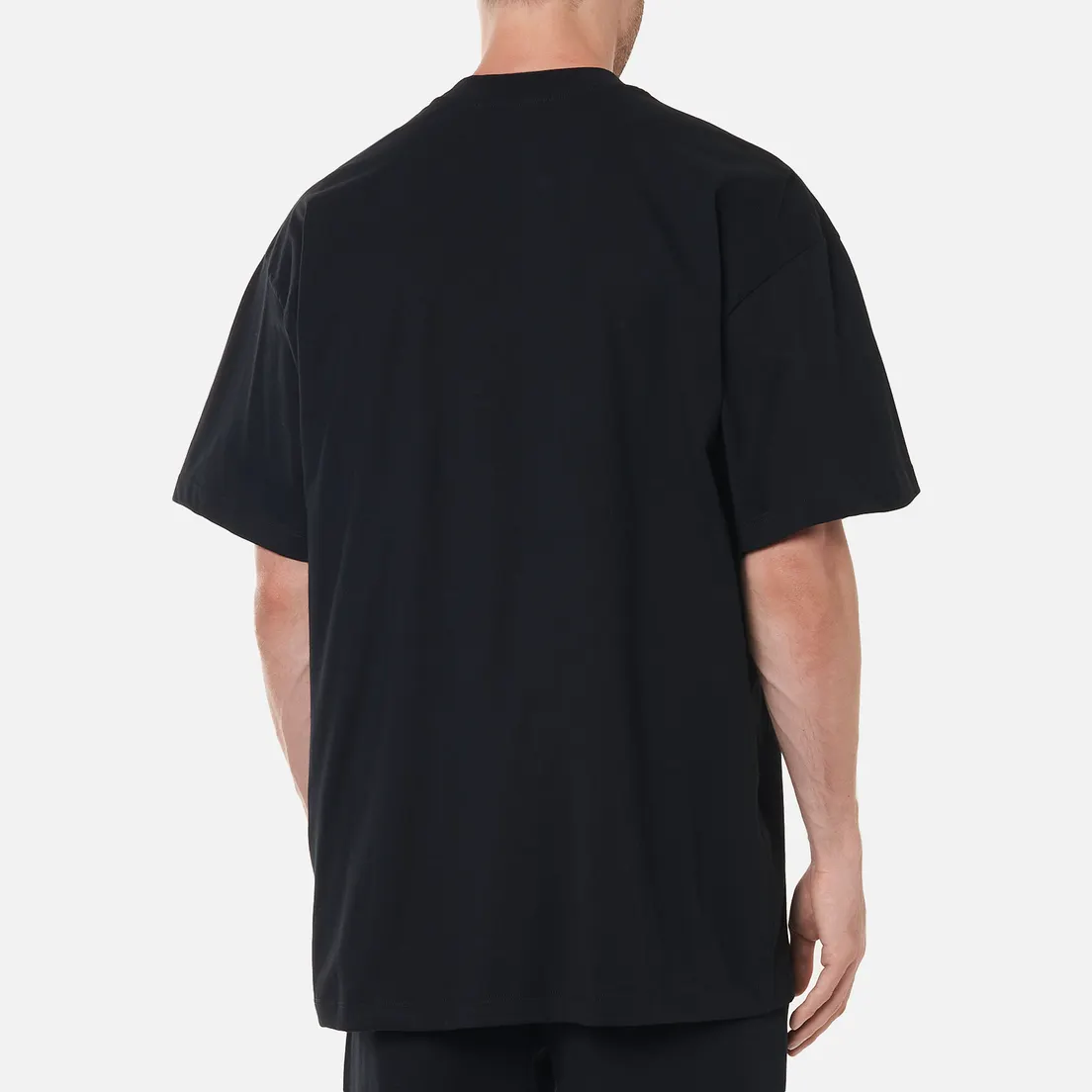 MSGM Мужская футболка Micrologo High Crew Neck