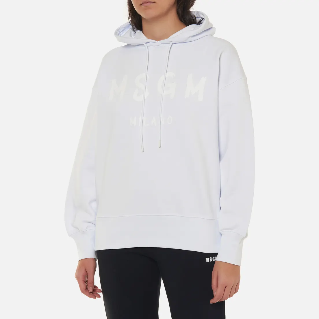MSGM Женская толстовка Paint Logo Hoodie