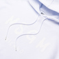 Женская толстовка MSGM Paint Logo Hoodie Optical White фото - 1