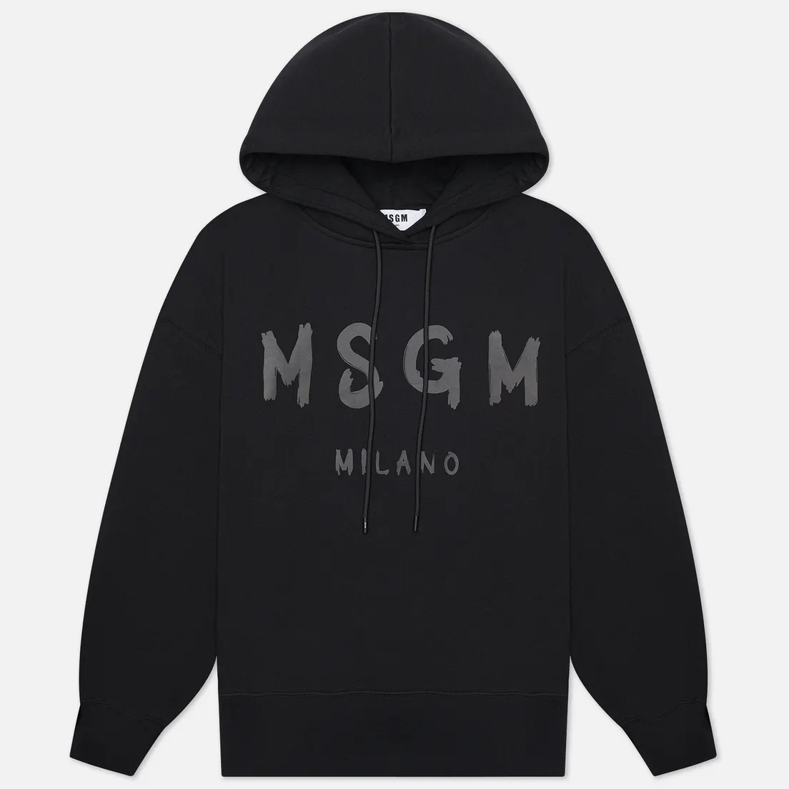 MSGM Женская толстовка Paint Logo Hoodie