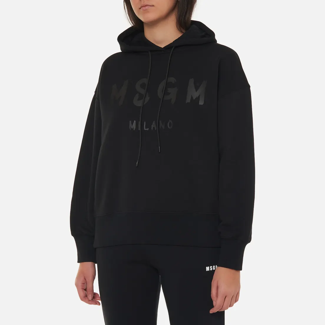 MSGM Женская толстовка Paint Logo Hoodie