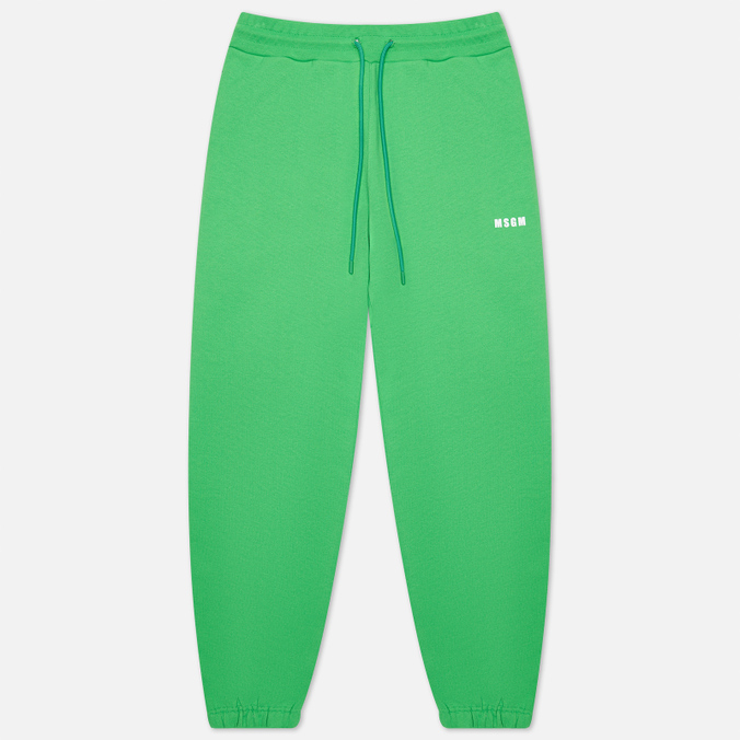 Женские брюки MSGM, цвет зелёный, размер M