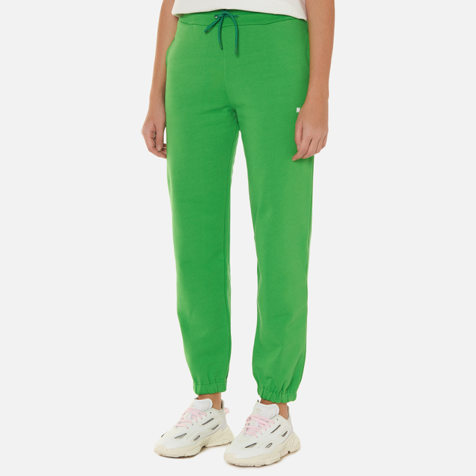 Женские брюки MSGM, цвет зелёный, размер M 3142MDP500 217999 36 Micrologo Seasonal - фото 3