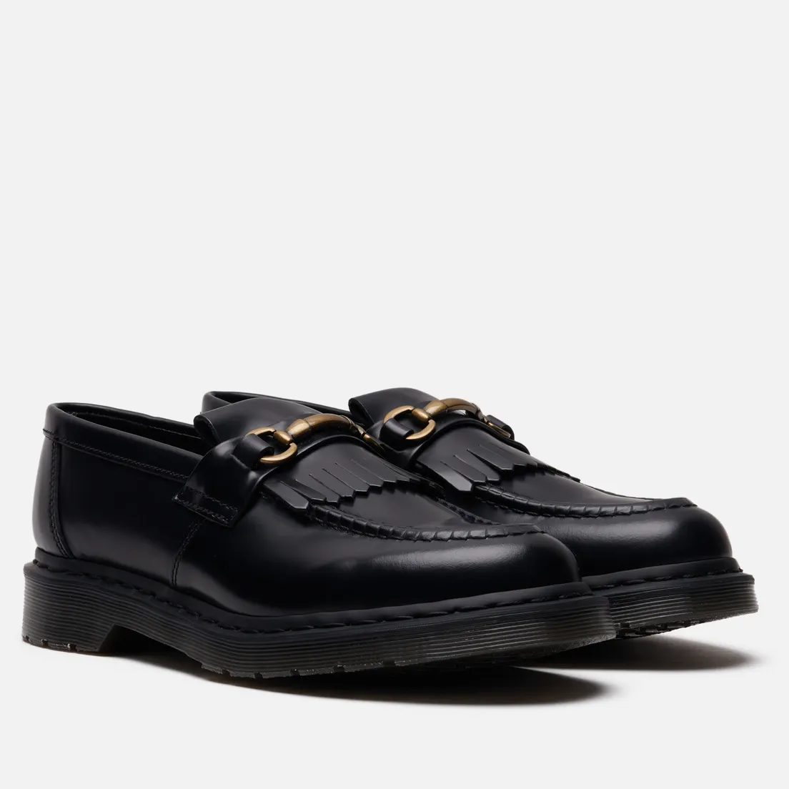 Dr. Martens Мужские ботинки лоферы Adrian Snaffle Polished Smooth
