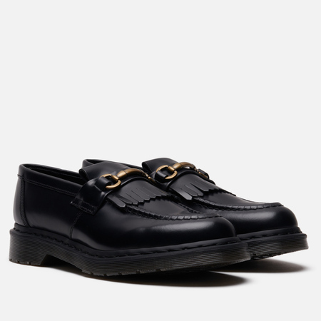   Brandshop Мужские ботинки лоферы Dr. Martens Adrian Snaffle Polished Smooth, цвет чёрный, размер 43 EU