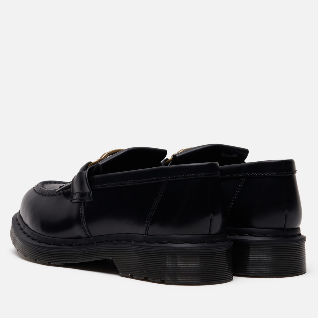 Dr. Martens Мужские ботинки лоферы Adrian Snaffle Polished Smooth