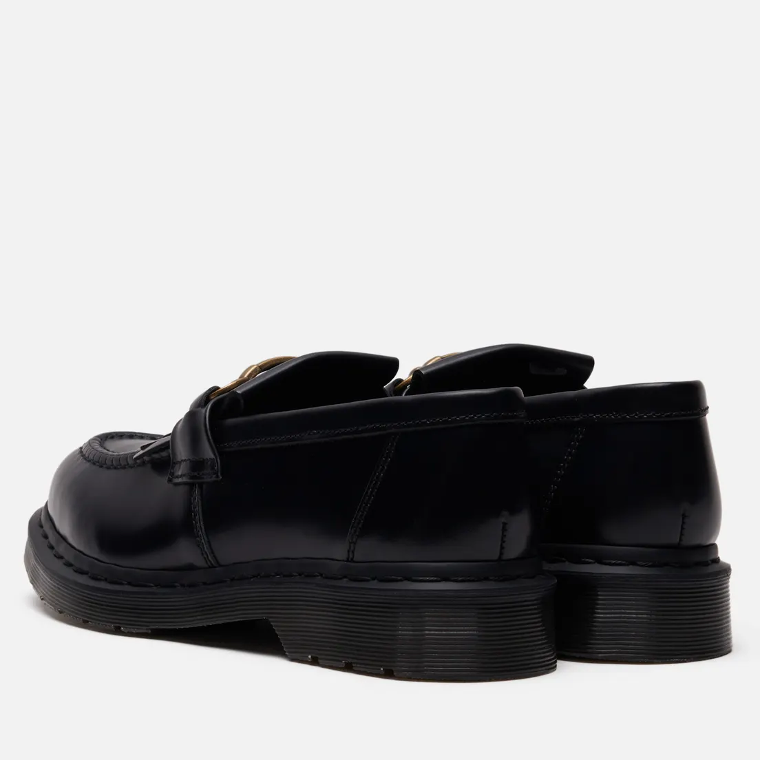 Dr. Martens Мужские ботинки лоферы Adrian Snaffle Polished Smooth