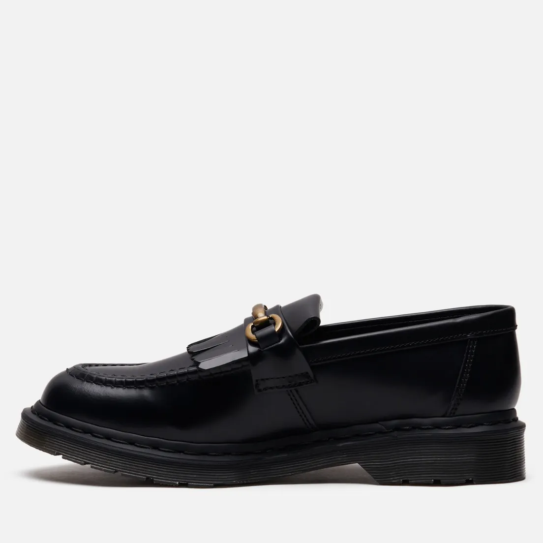 Dr. Martens Мужские ботинки лоферы Adrian Snaffle Polished Smooth