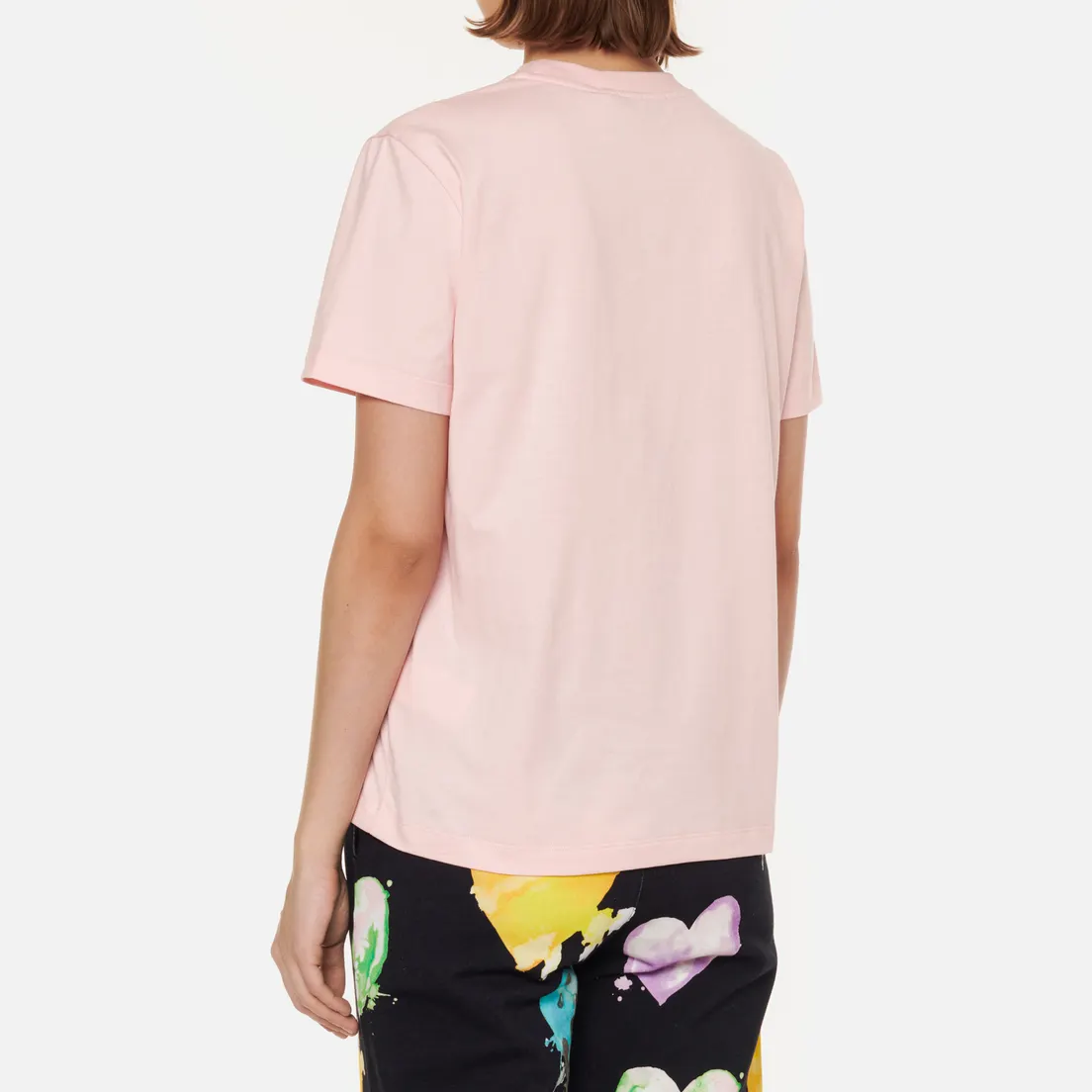 MSGM Женская футболка Kitten Micrologo Crew Neck
