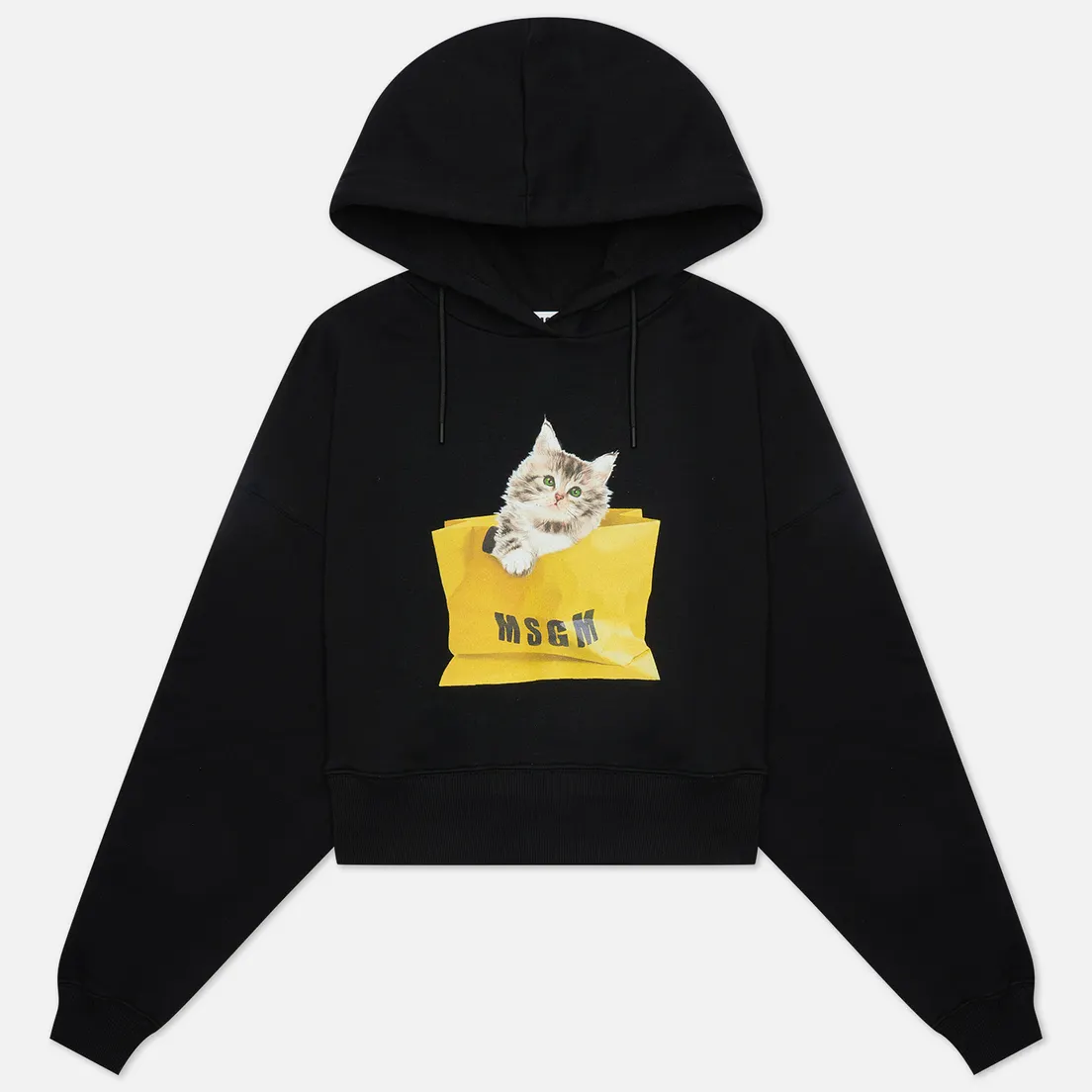 MSGM Женская толстовка Kitten Bag Maxilogo Hoodie