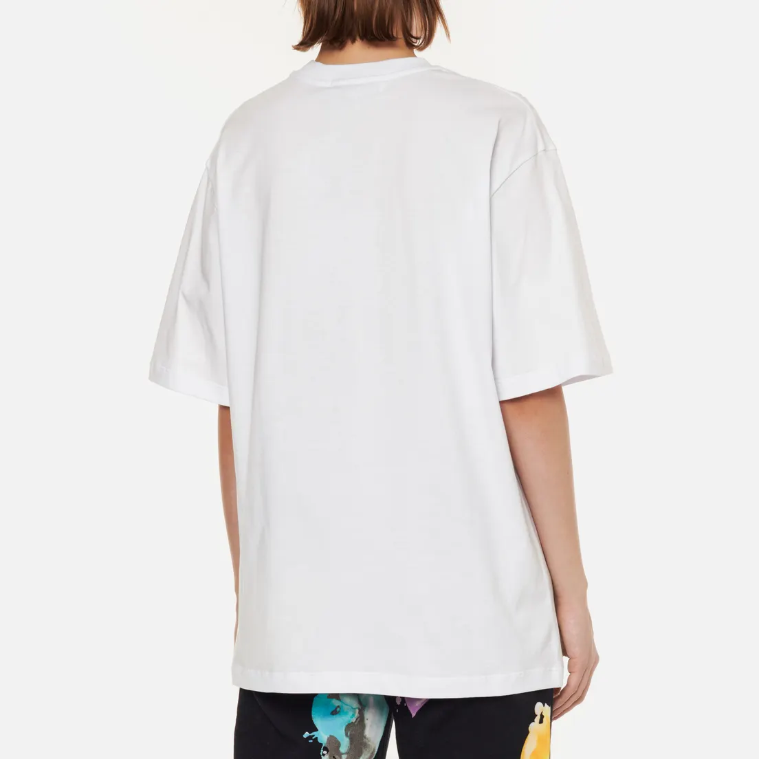 MSGM Женская футболка Kitten Bag Maxilogo Crew Neck
