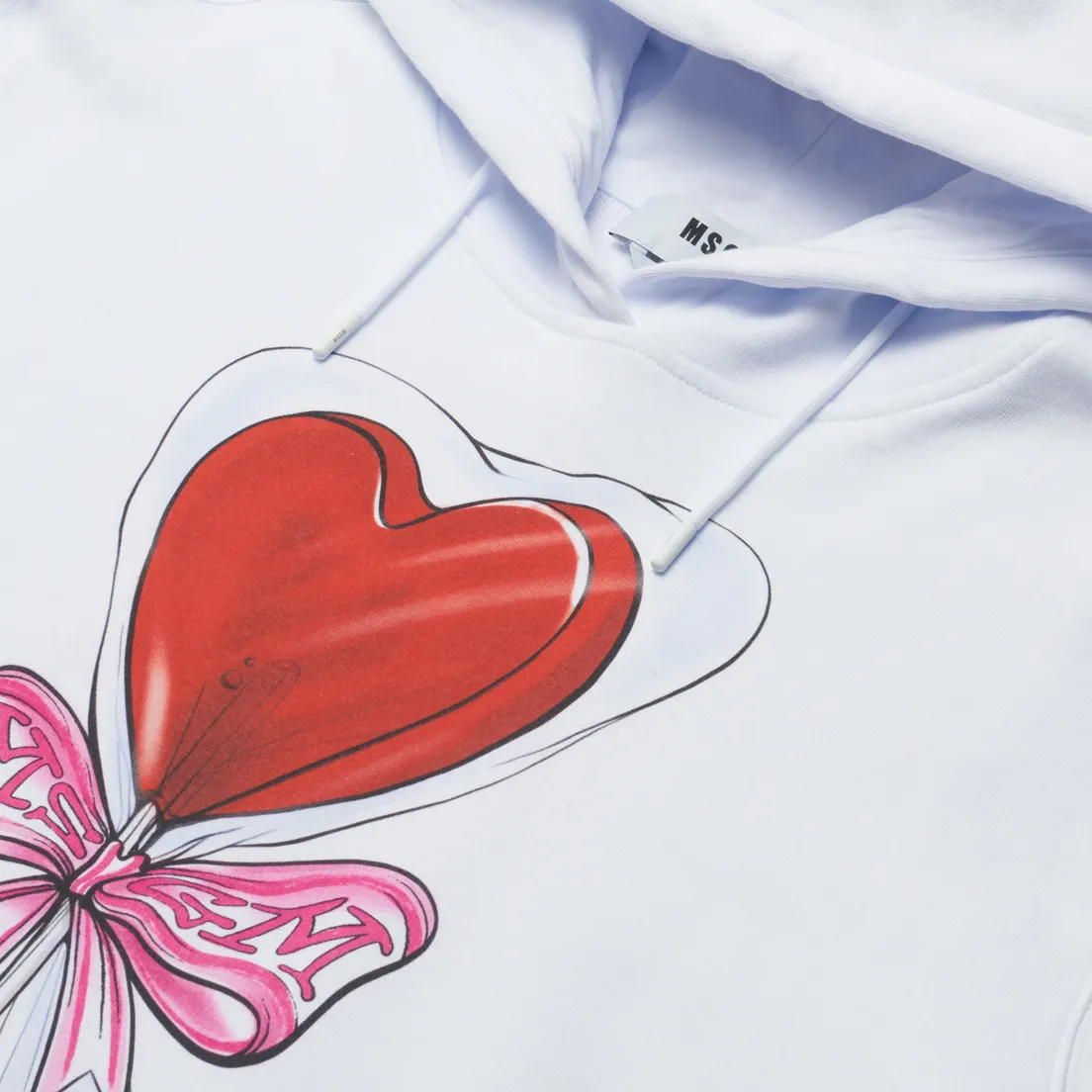 MSGM Женская толстовка Lollipop Heart Hoodie