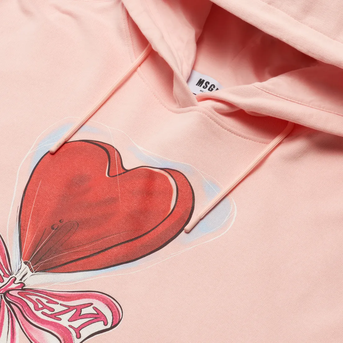 MSGM Женская толстовка Lollipop Heart Hoodie