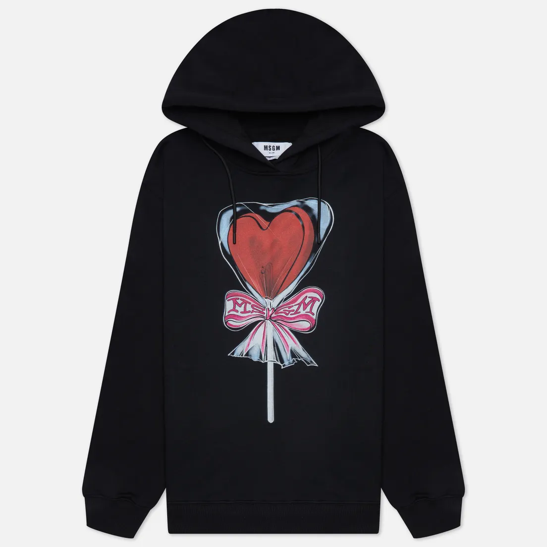 MSGM Женская толстовка Lollipop Heart Hoodie
