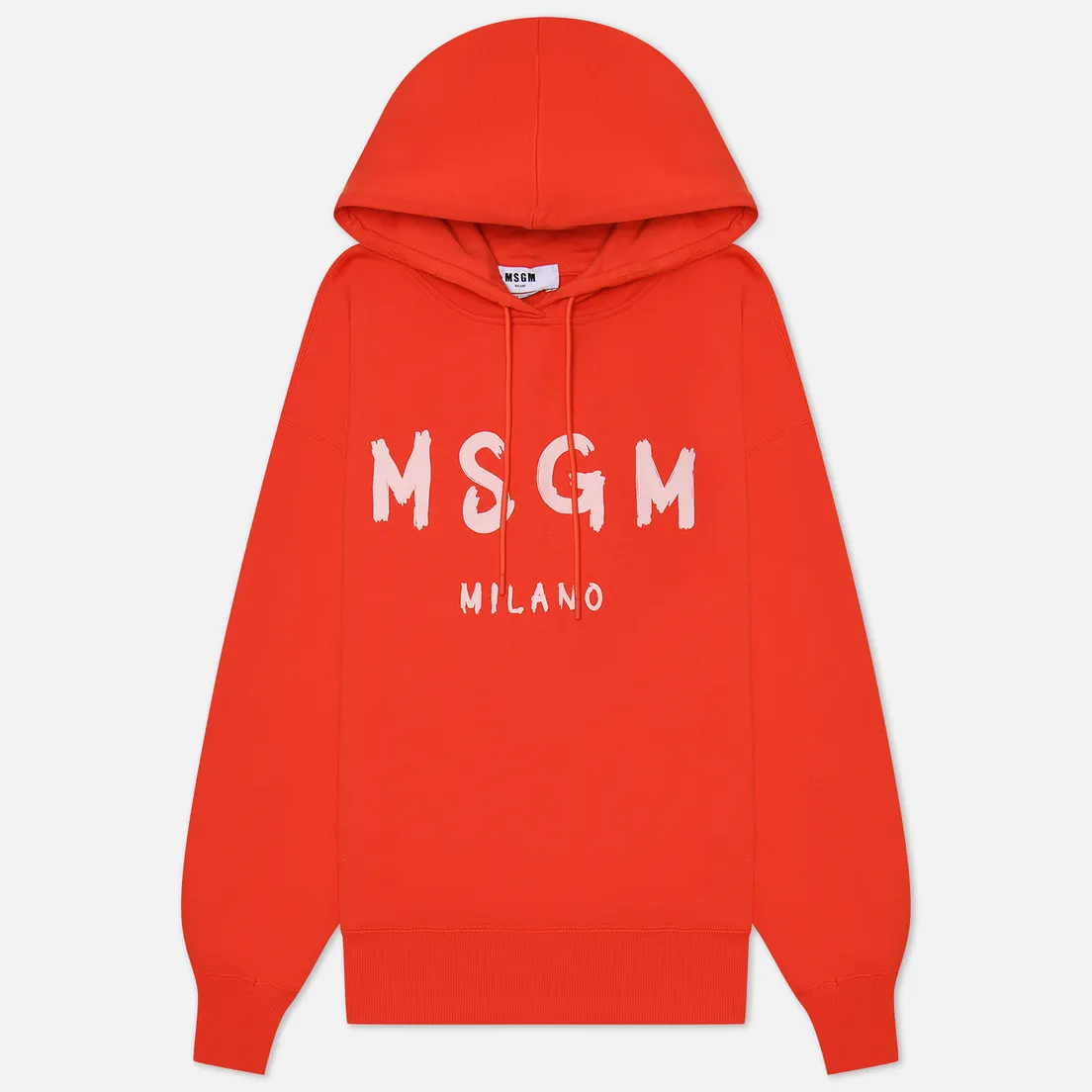 MSGM Женская толстовка MSGM Milano Logo Seasonal Hoodie