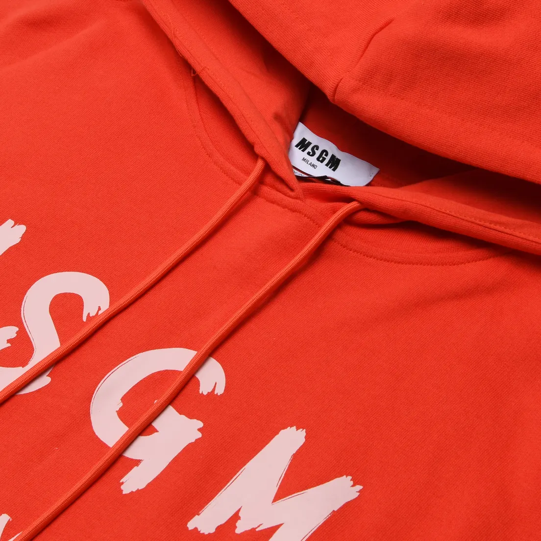 MSGM Женская толстовка MSGM Milano Logo Seasonal Hoodie