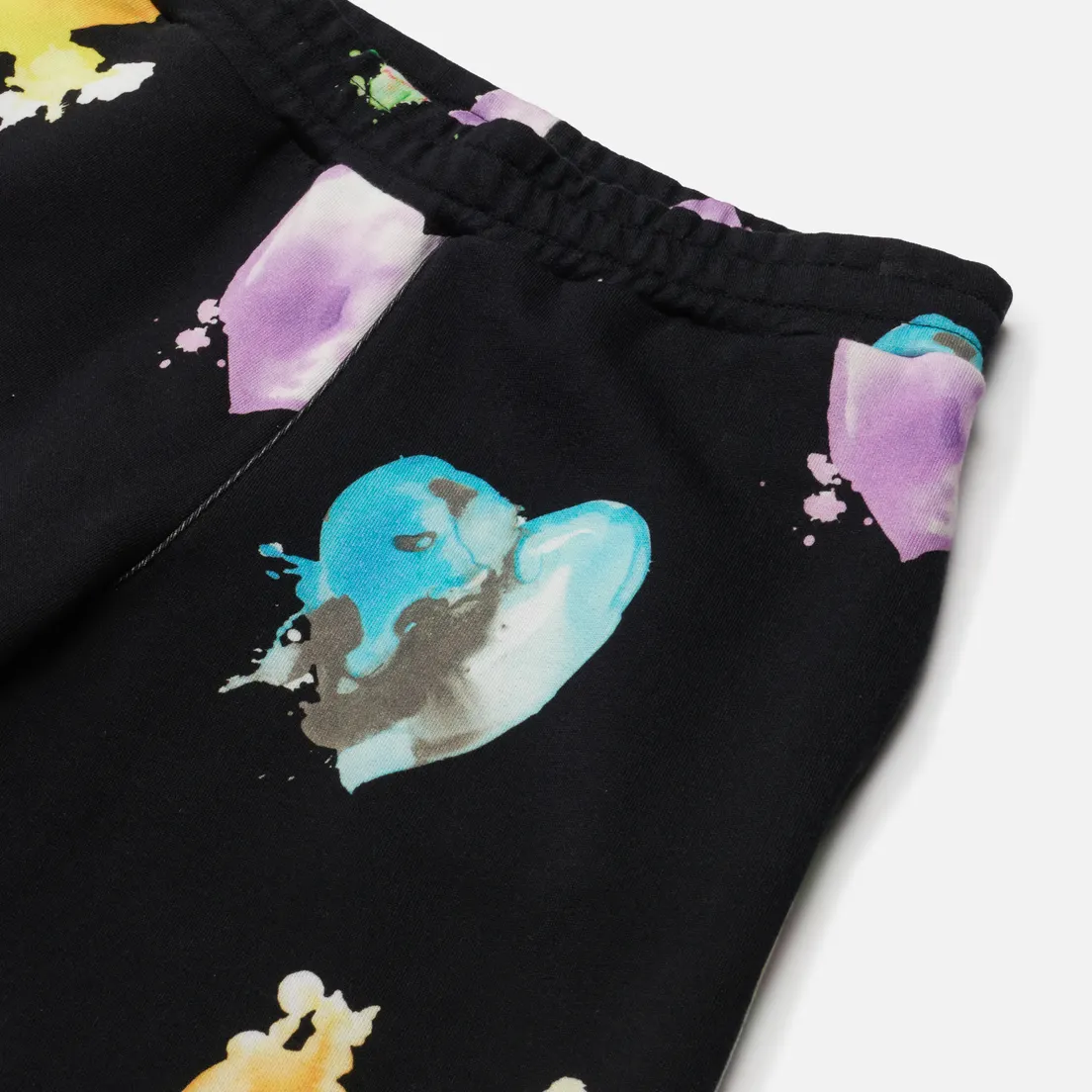 MSGM Женские брюки Many Colorful Hearts Fleece