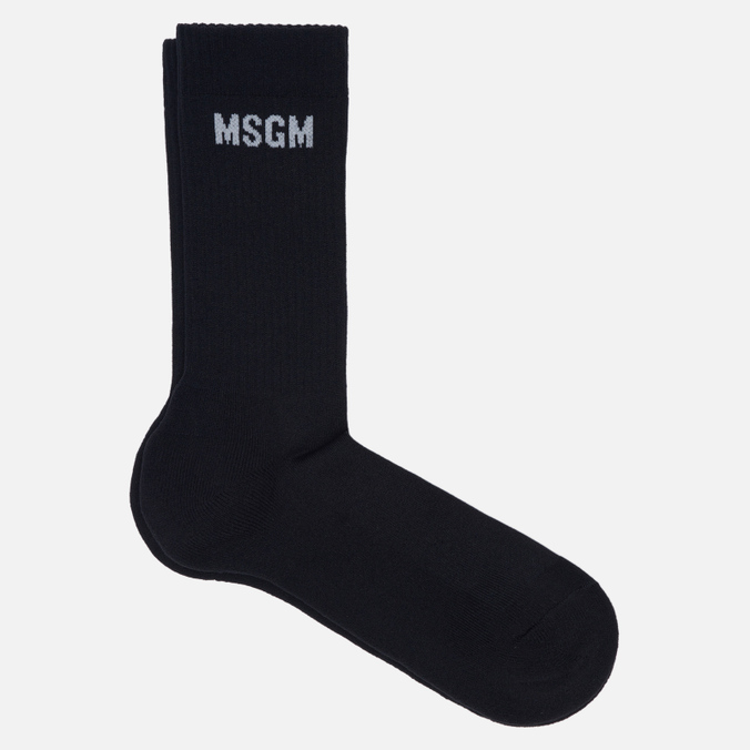 Носки MSGM, цвет чёрный, размер 35-40