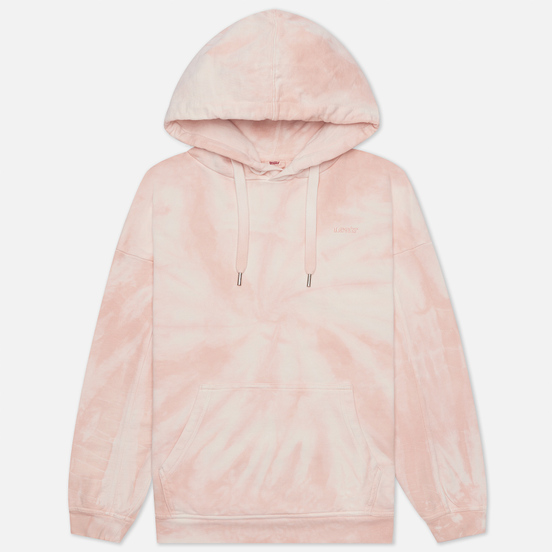 Женская толстовка Levi's Rider Tie-Dye Hoodie Dark Evening Sand