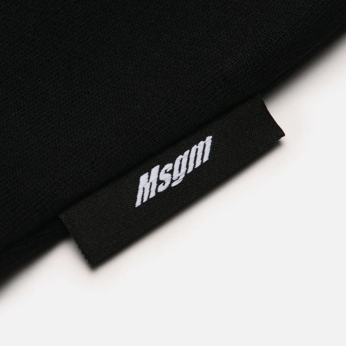 MSGM Мужская толстовка Logo Neckline Crew Neck