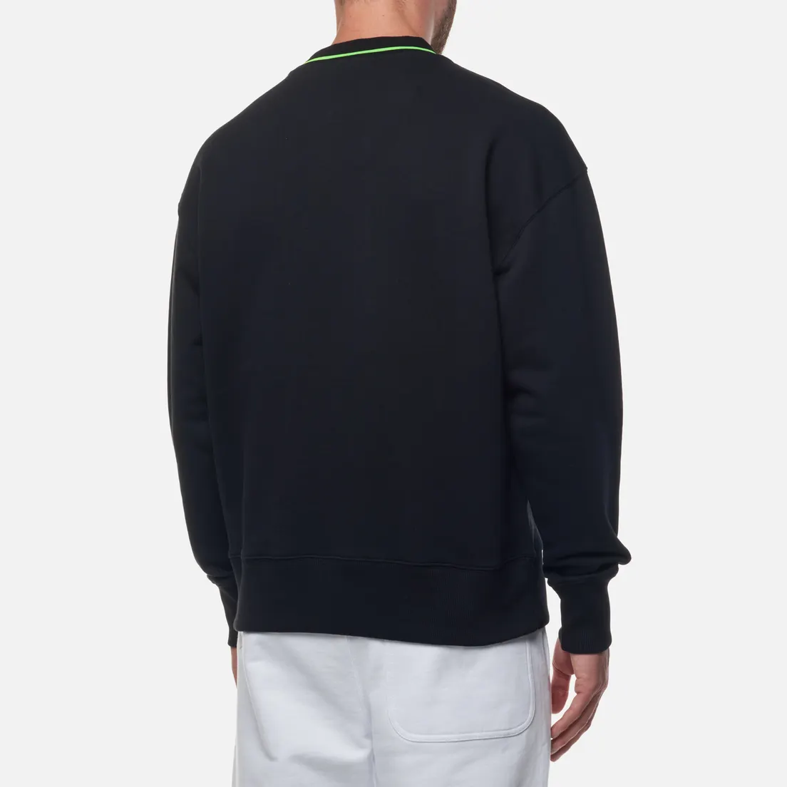 MSGM Мужская толстовка Logo Neckline Crew Neck
