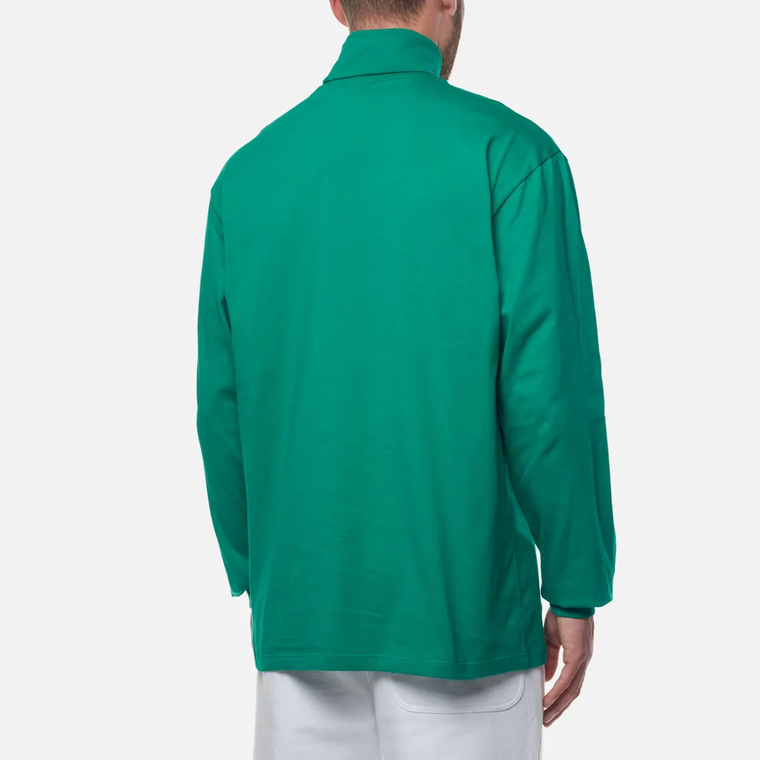MSGM Мужской лонгслив Micrologo High Neck