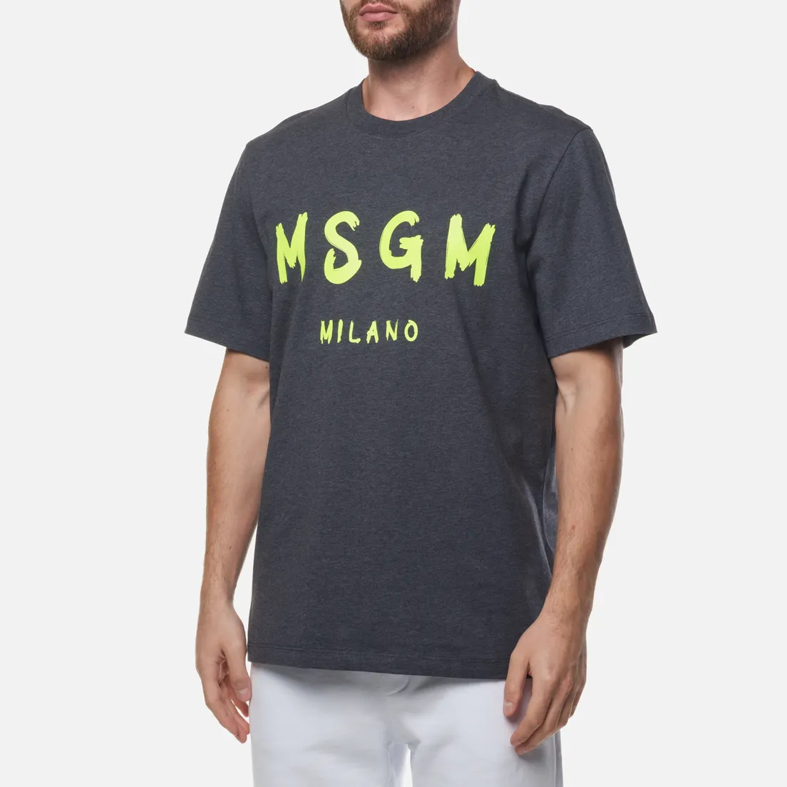 MSGM Мужская футболка MSGM Milano Logo