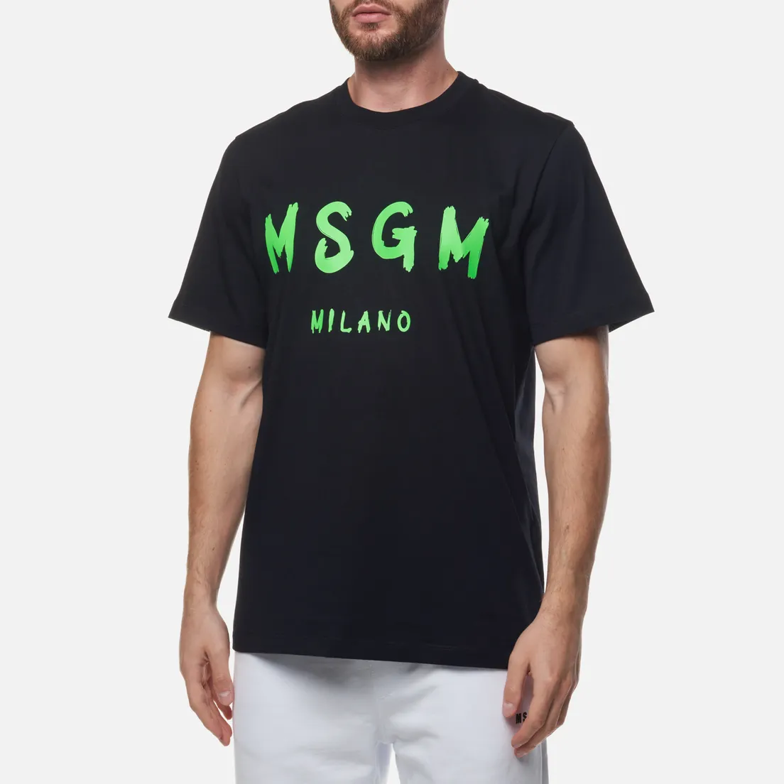 MSGM Мужская футболка MSGM Milano Logo