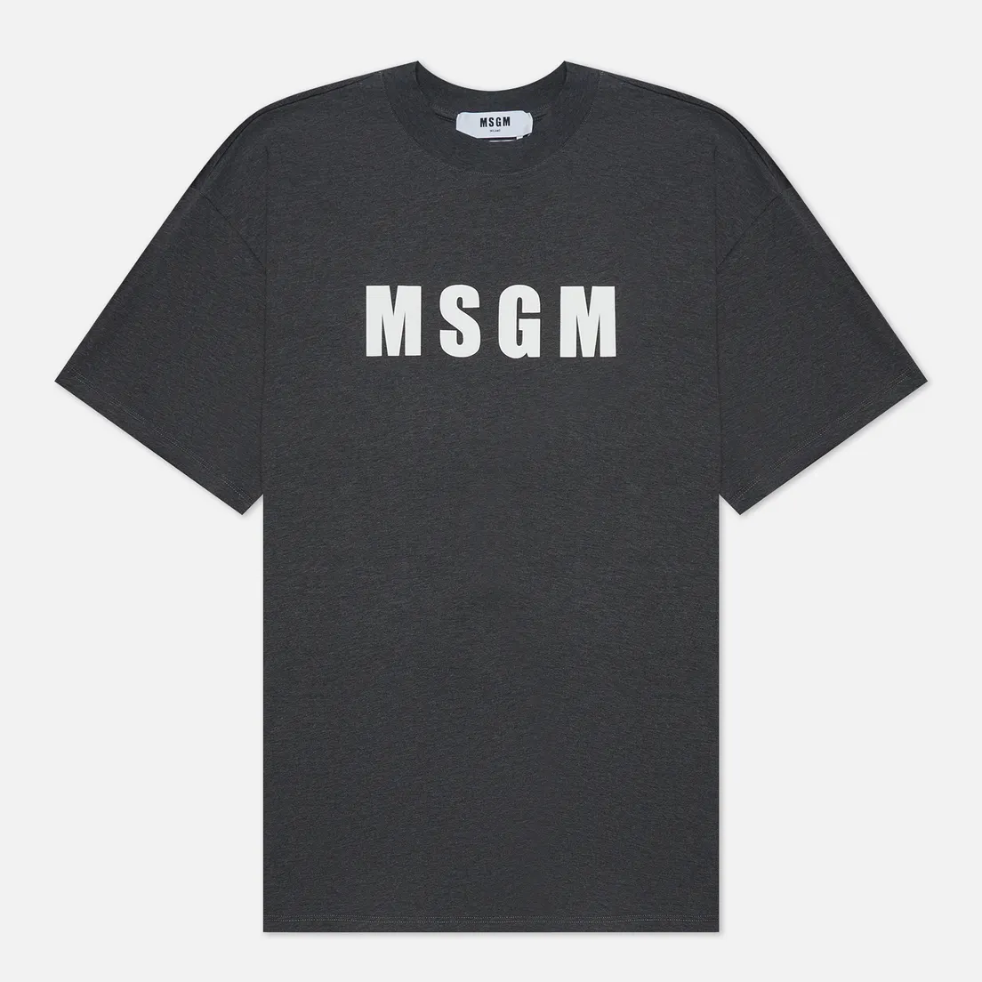 MSGM Мужская футболка Classic Logo Chest