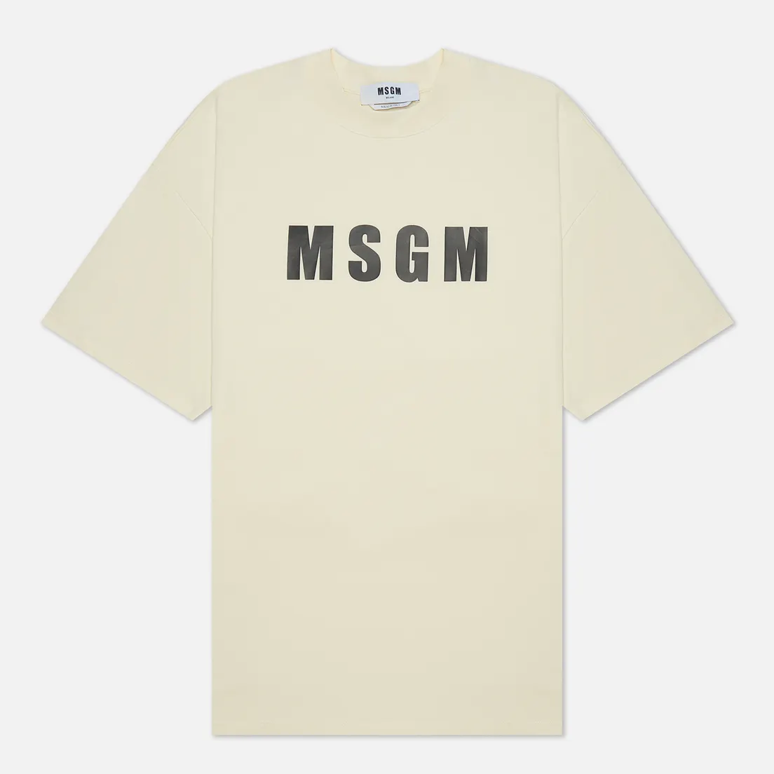 MSGM Мужская футболка Classic Logo Chest