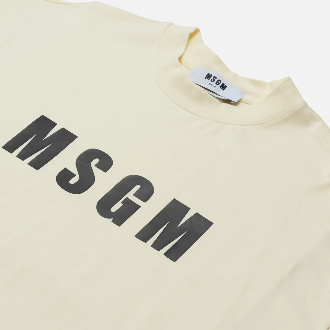 MSGM Мужская футболка Classic Logo Chest