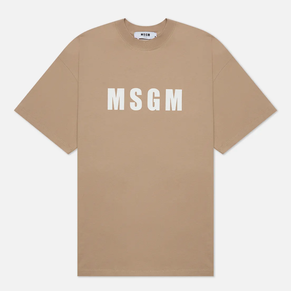 MSGM Мужская футболка Classic Logo Chest