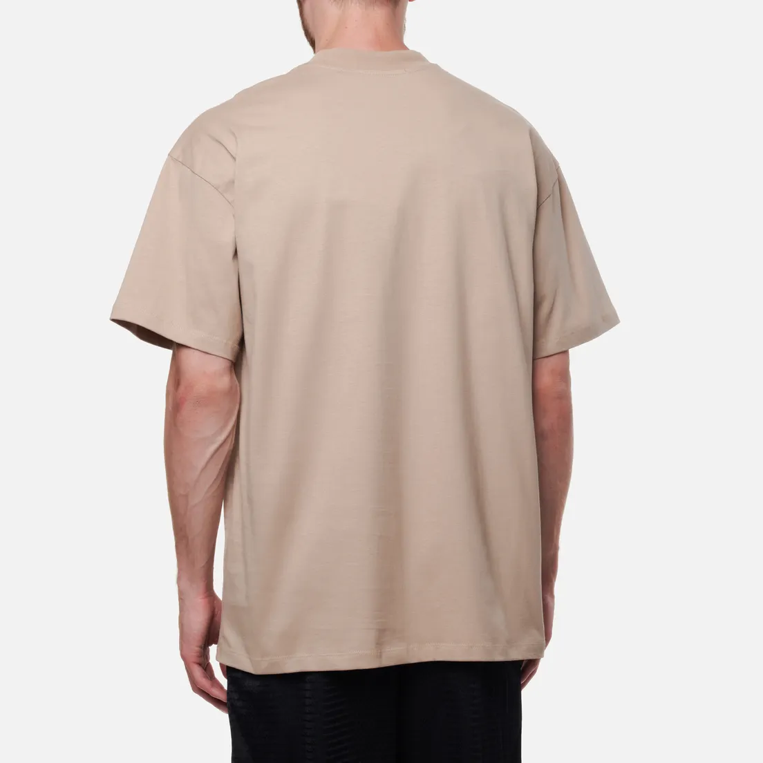 MSGM Мужская футболка Classic Logo Chest