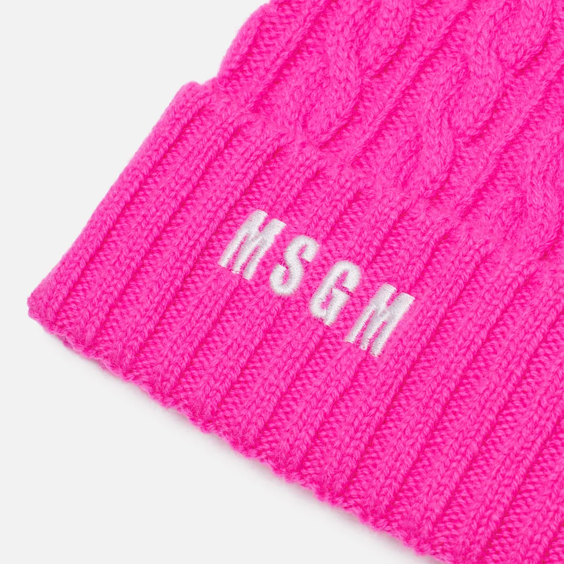 MSGM Шапка Micrologo Cable